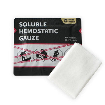 Soluble Hemostatic Gauze