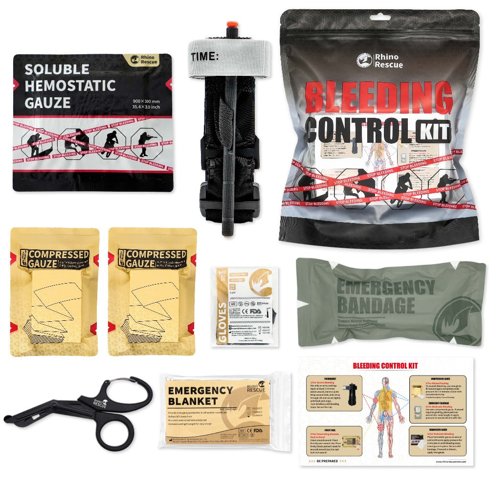 Individual Bleeding Control Kit, IFAK Trauma Kit
